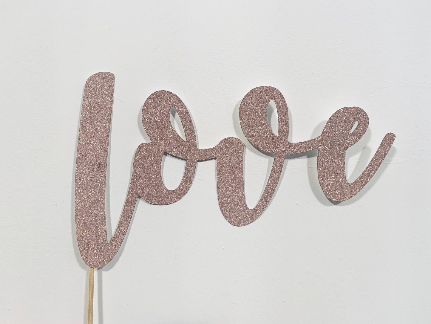 Resplendent Aurora | Love Wedding Cake Topper