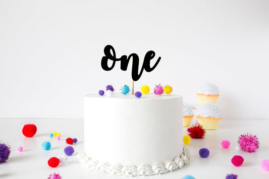 Resplendent Aurora | One Age First 1st Birthday Cake Topper