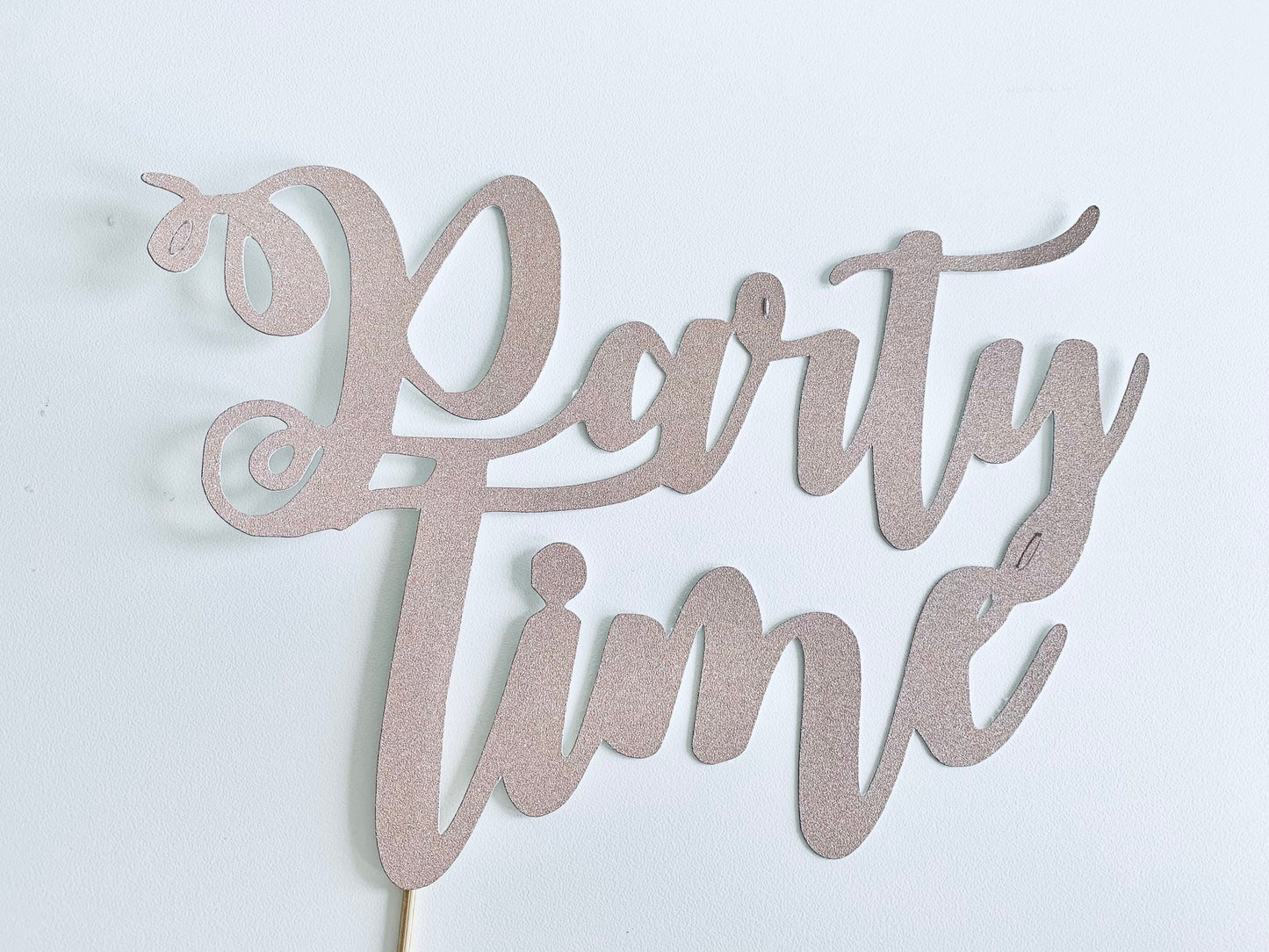 Resplendent Aurora | Party time birthday cake topper