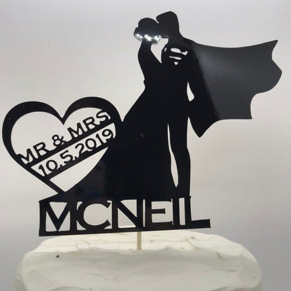 Resplendent Aurora | Personalised Custom Cake Topper