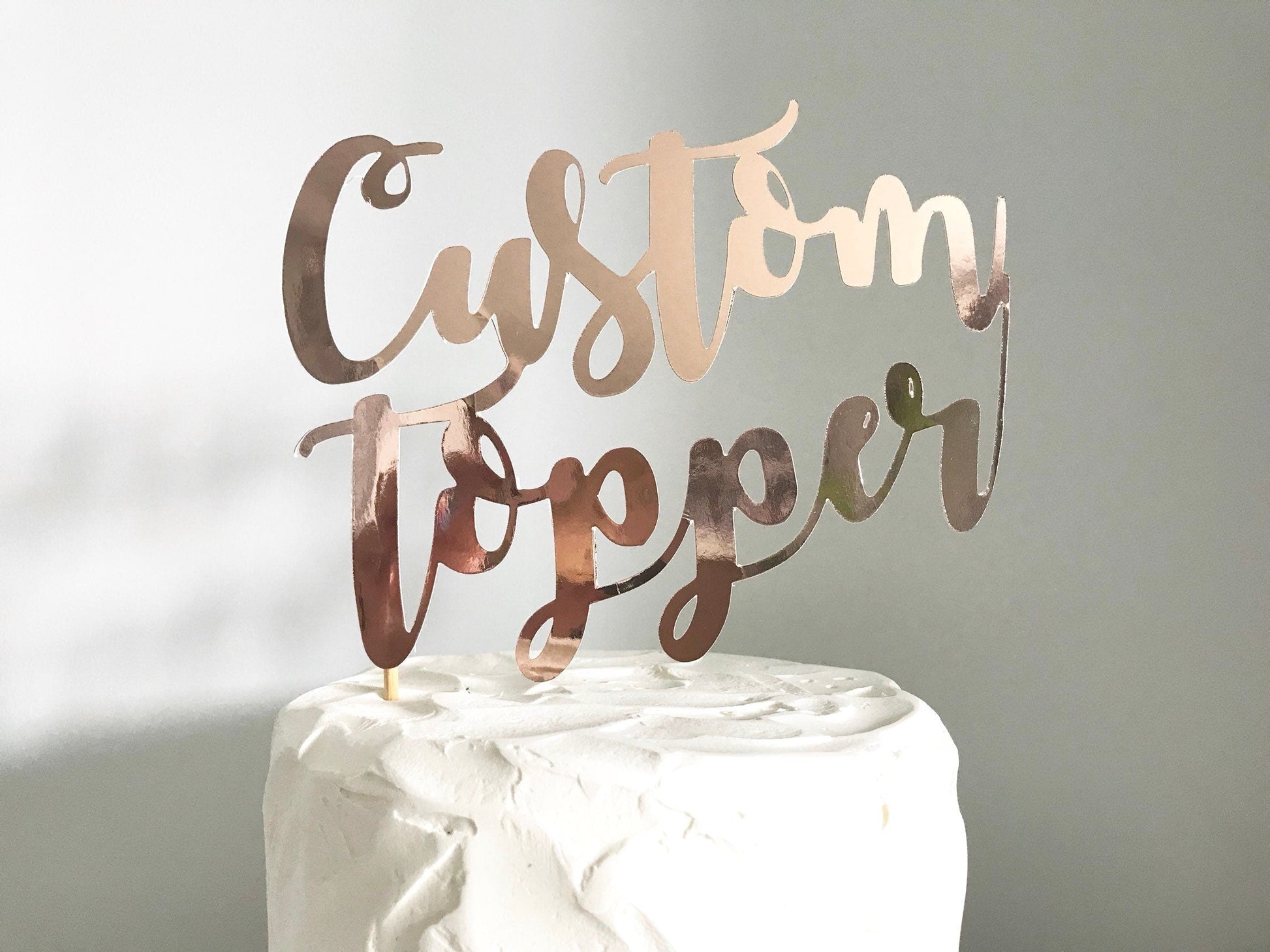 Resplendent Aurora | Personalised Custom Cake Topper