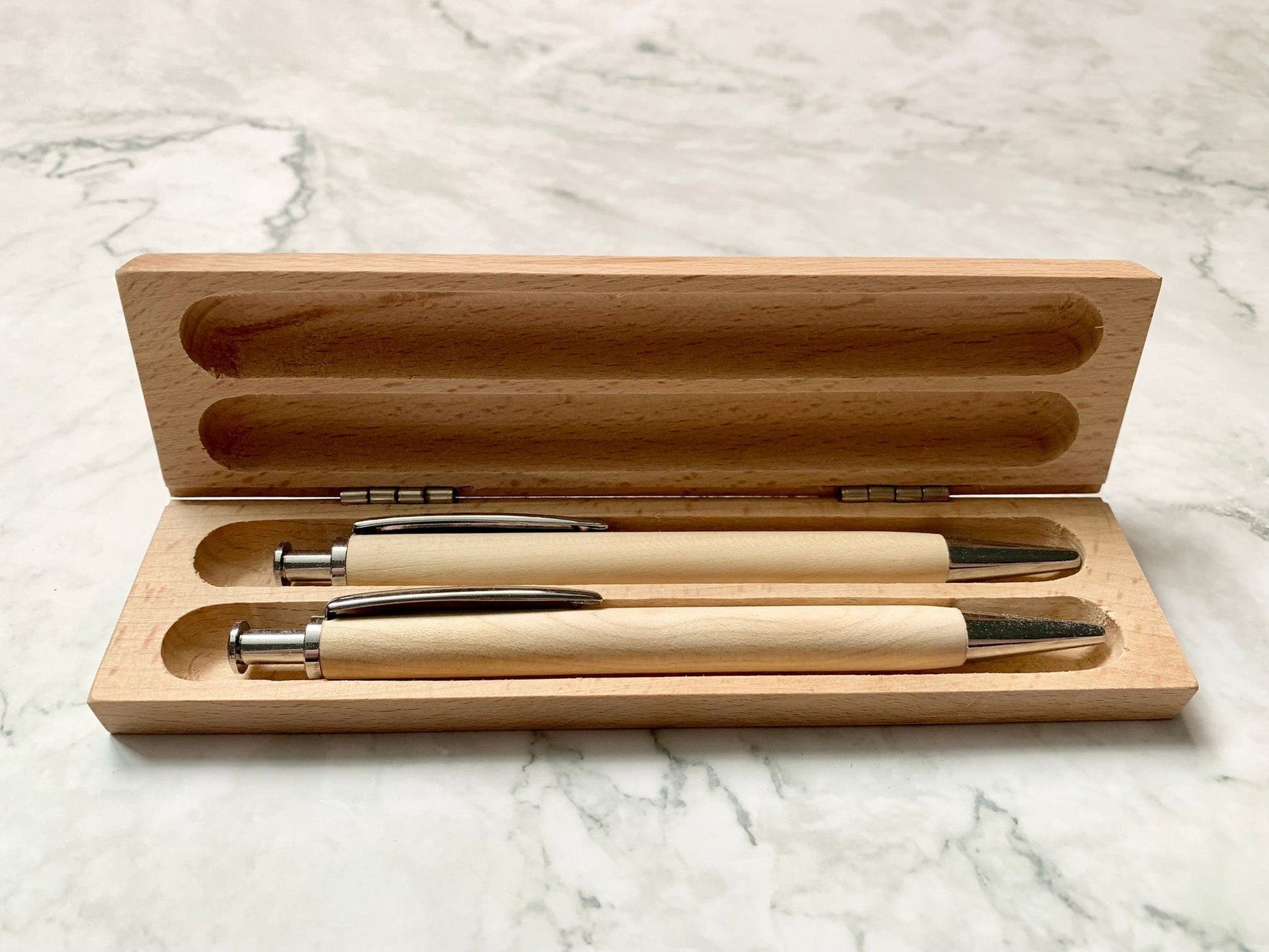 Resplendent Aurora | Personalised Engraved Pen and Pencil Gift Set