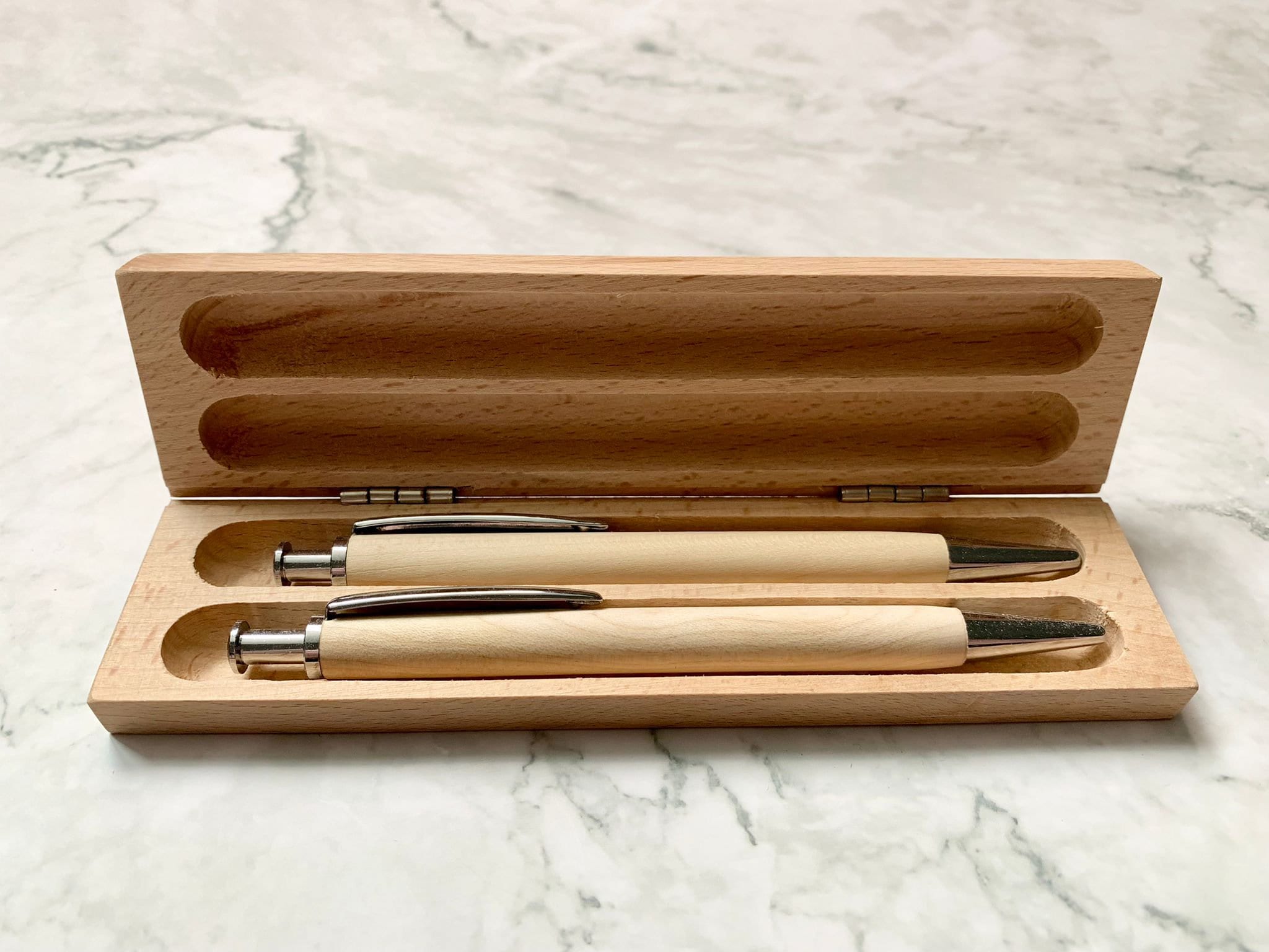 Birthday Gifts for Father Handmade Wooden Pen with Pen Box To The Greatest  Dad Engraved - Rectangle - Giftsmate