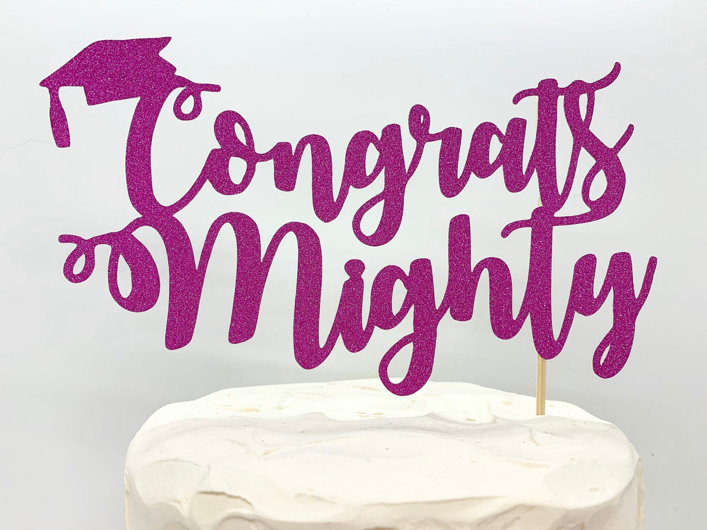 Resplendent Aurora | Personalised Graduation cake topper