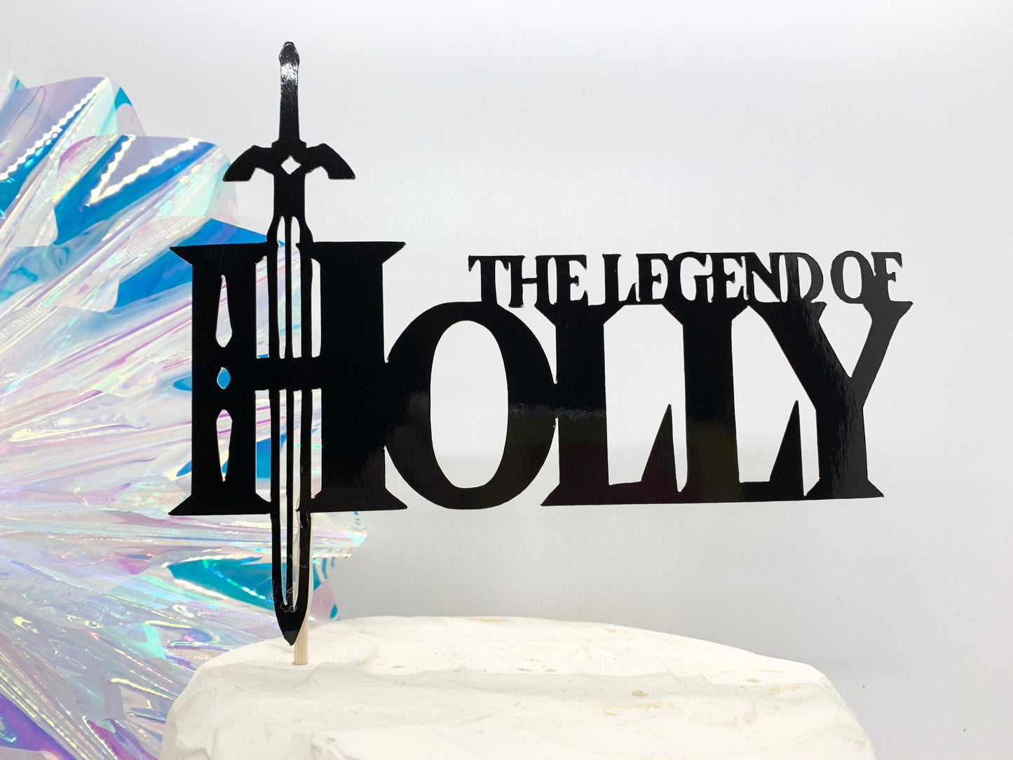 Resplendent Aurora | Personalised Legend of Zelda Video Game Cake Topper