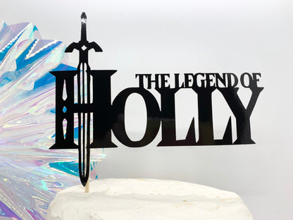 Resplendent Aurora | Personalised Legend of Zelda Video Game Cake Topper