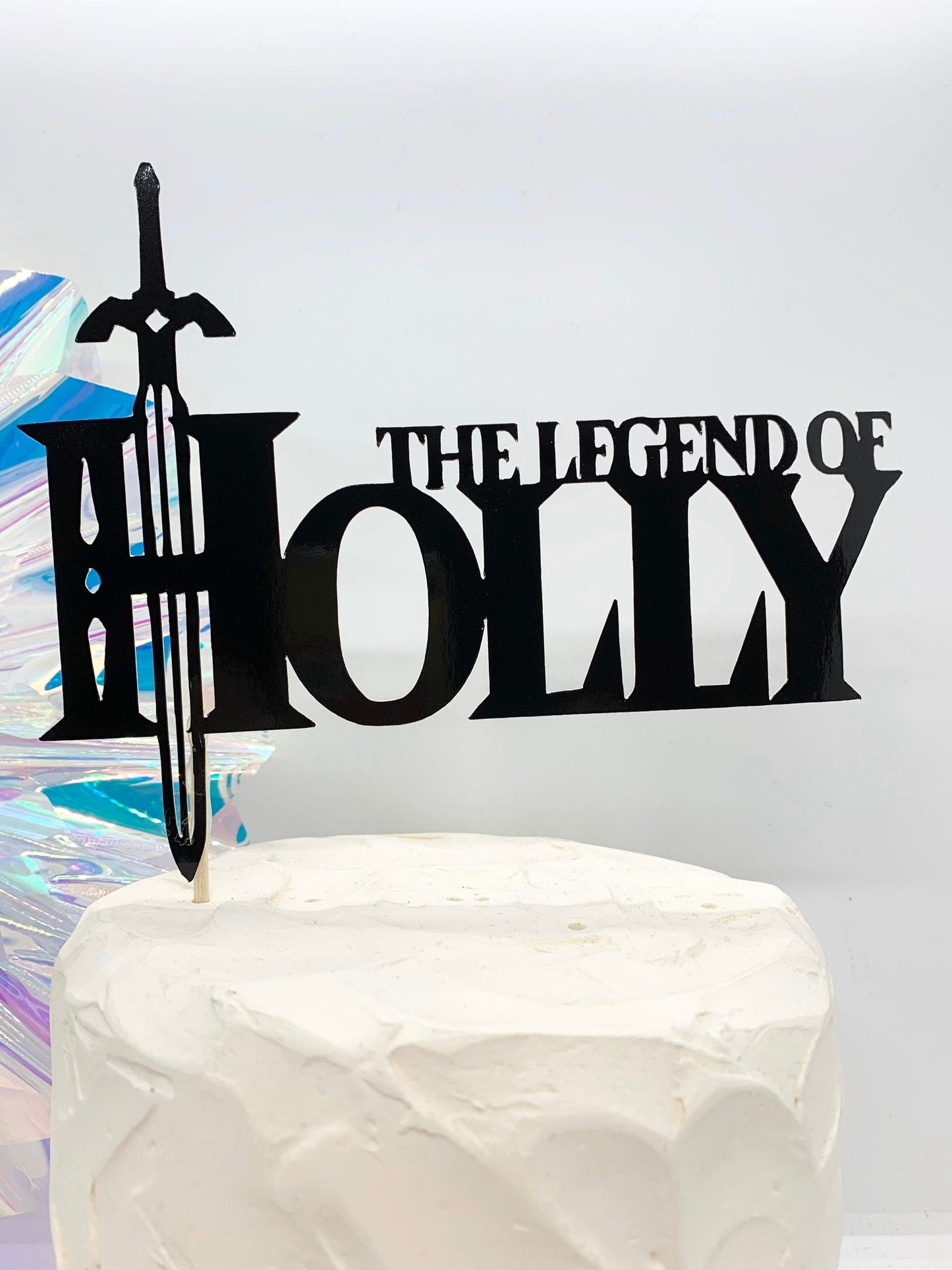 Resplendent Aurora | Personalised Legend of Zelda Video Game Cake Topper