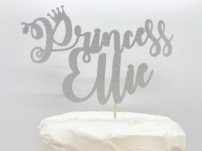 Resplendent Aurora | Personalised Princess Birthday Cake Topper