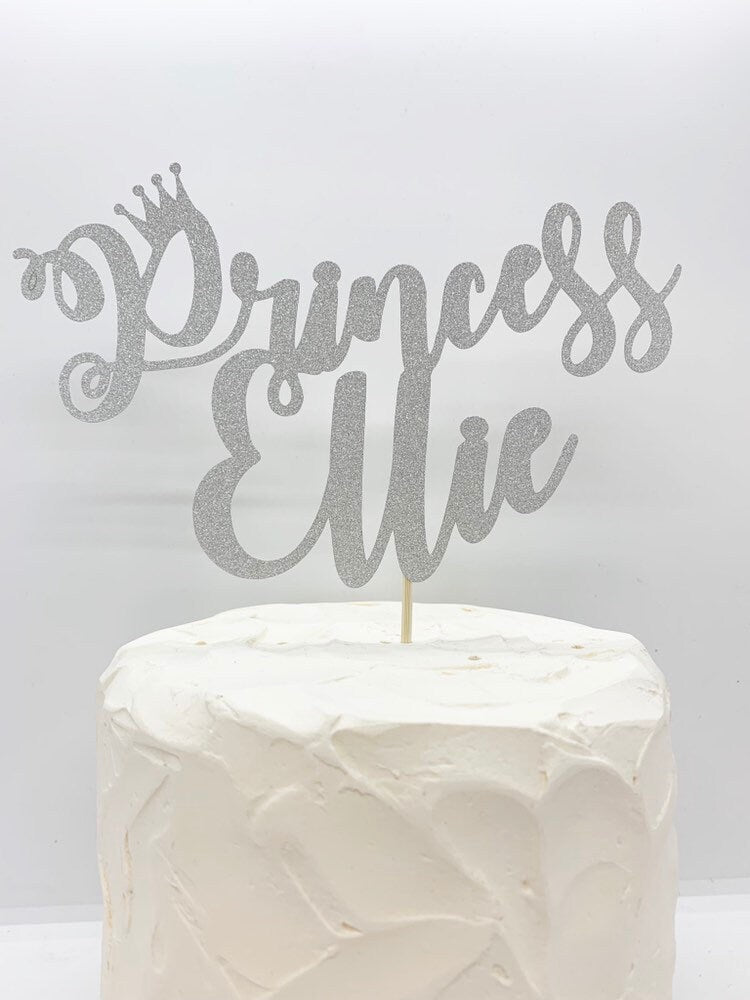 Resplendent Aurora | Personalised Princess Birthday Cake Topper