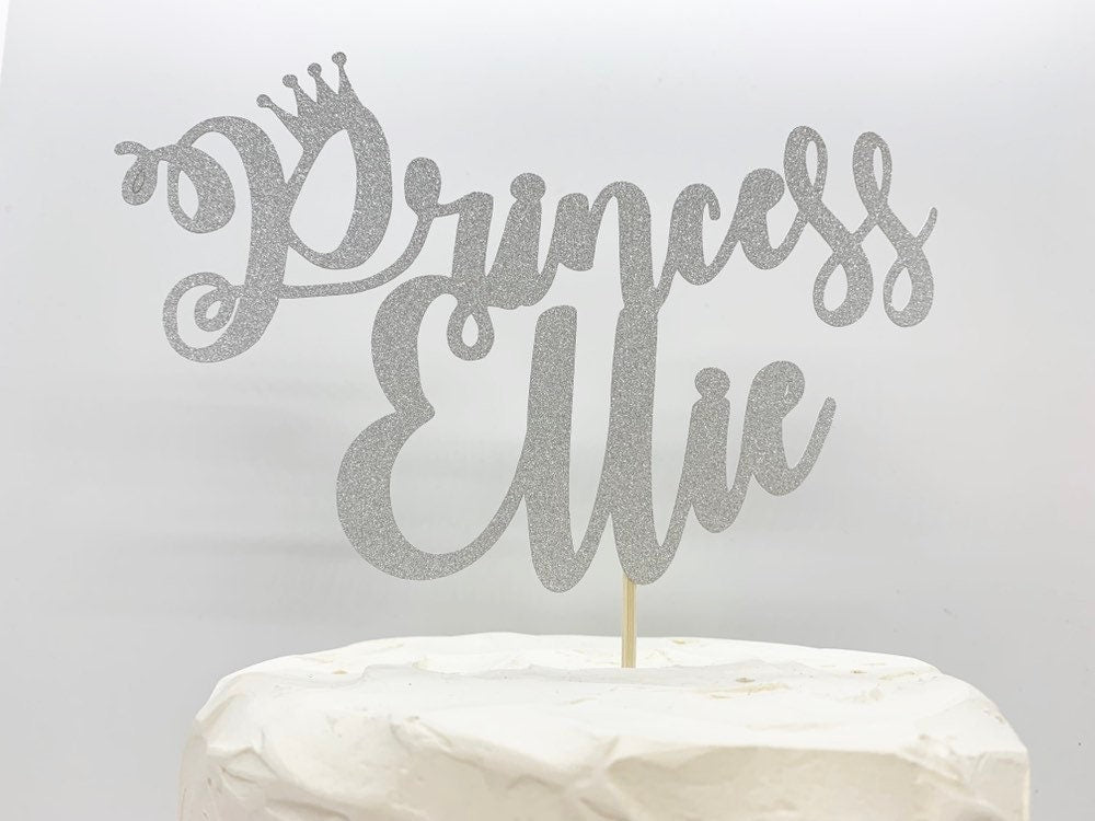 Resplendent Aurora | Personalised Princess Birthday Cake Topper