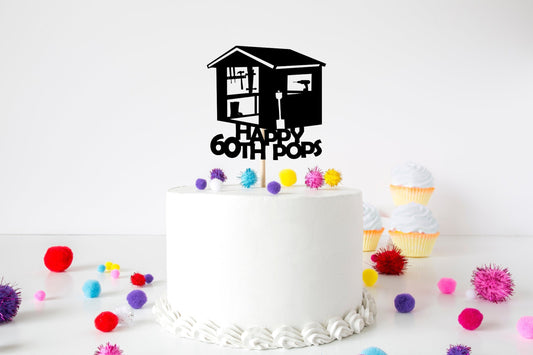 Resplendent Aurora | Personalised Tool Shed DIY Birthday Cake Topper