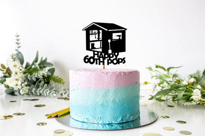 Resplendent Aurora | Personalised Tool Shed DIY Birthday Cake Topper