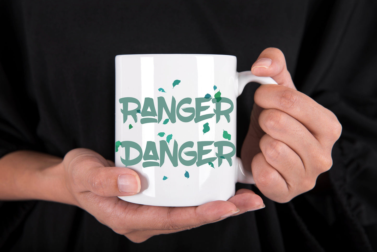 Ranger Danger Elf Ranger D&D Mug - Resplendent Aurora