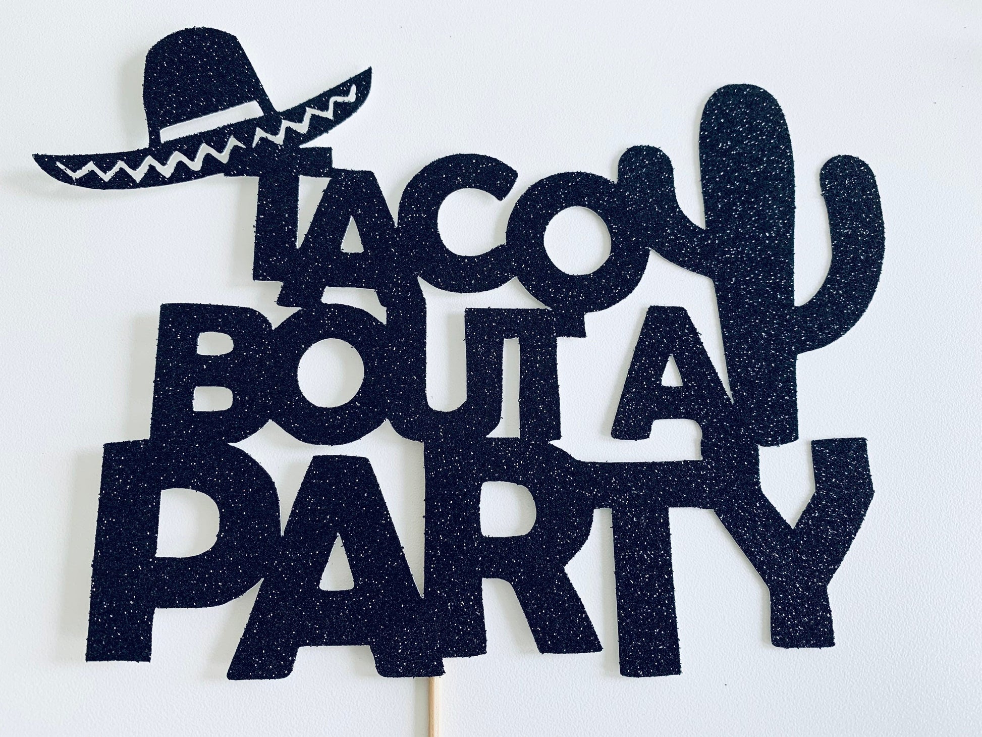 Resplendent Aurora | Taco Bout A Party Fiesta Birthday Cake Topper