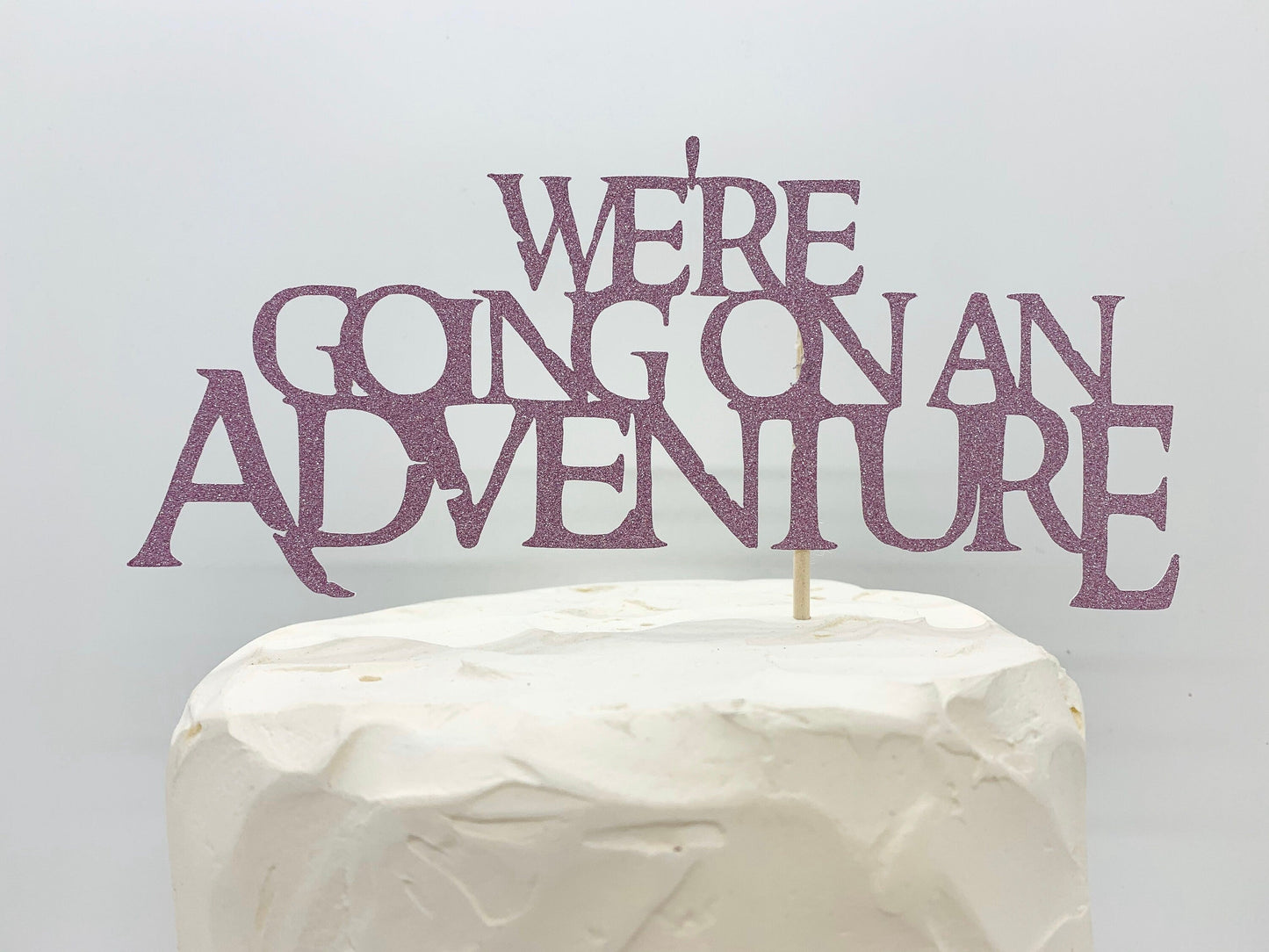 Resplendent Aurora | We're going on an Adventure Wedding Cake Topper