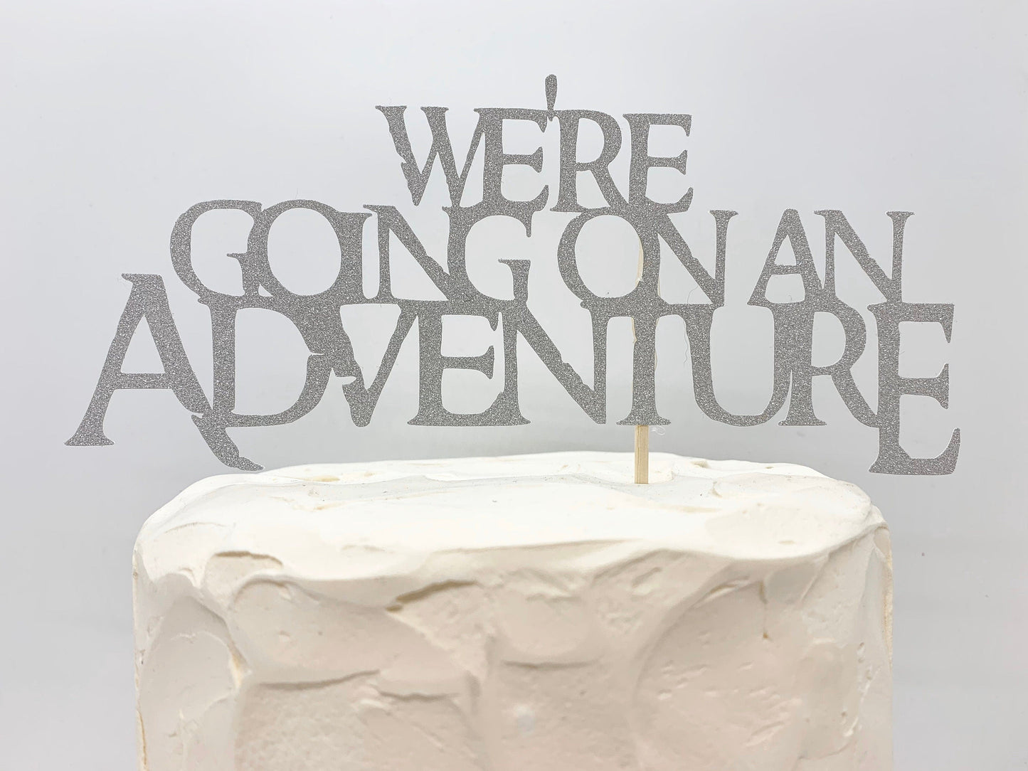 Resplendent Aurora | We're going on an Adventure Wedding Cake Topper