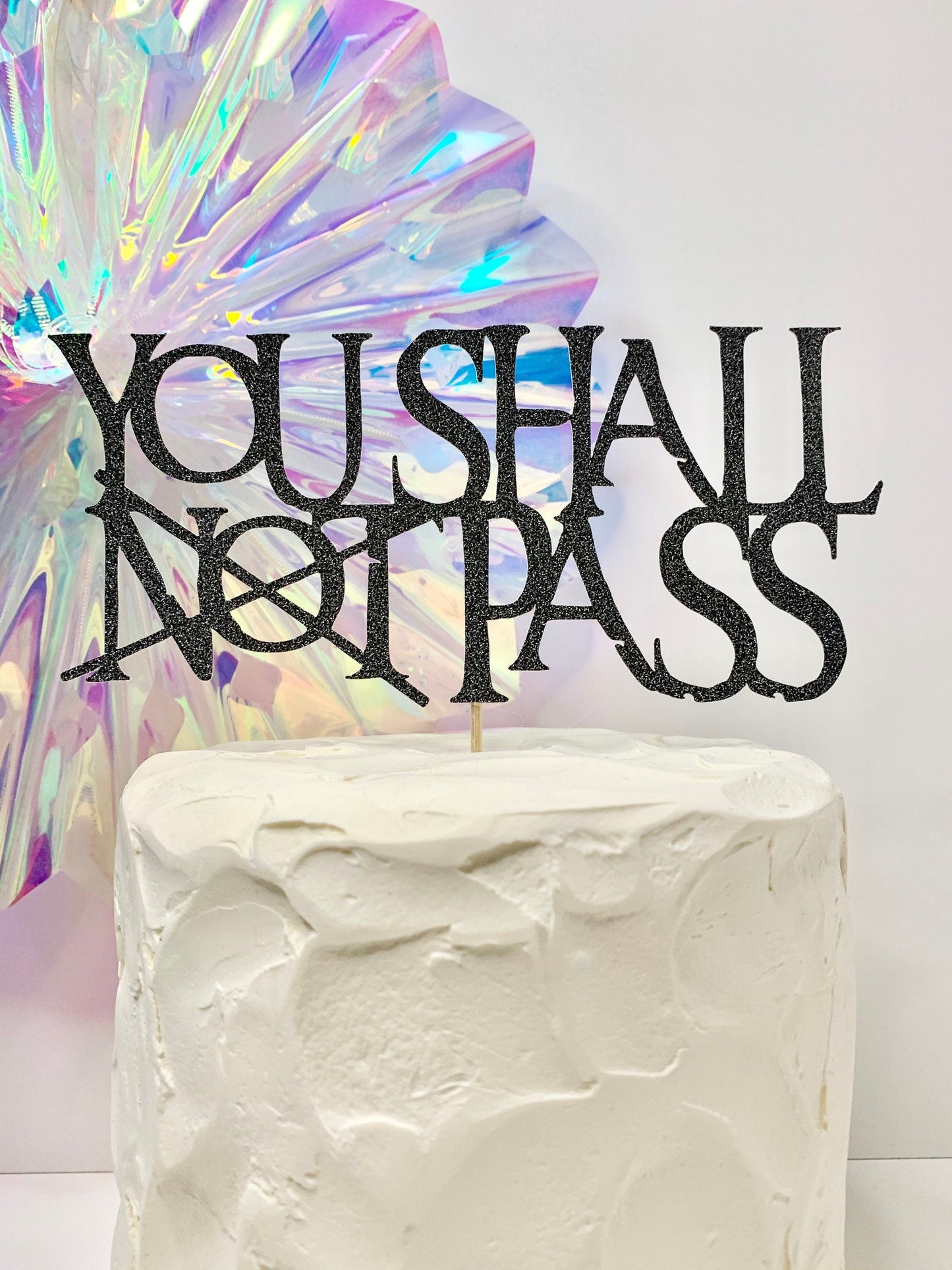 Resplendent Aurora | You Shall Pass Graduation Driving Test Cake Topper