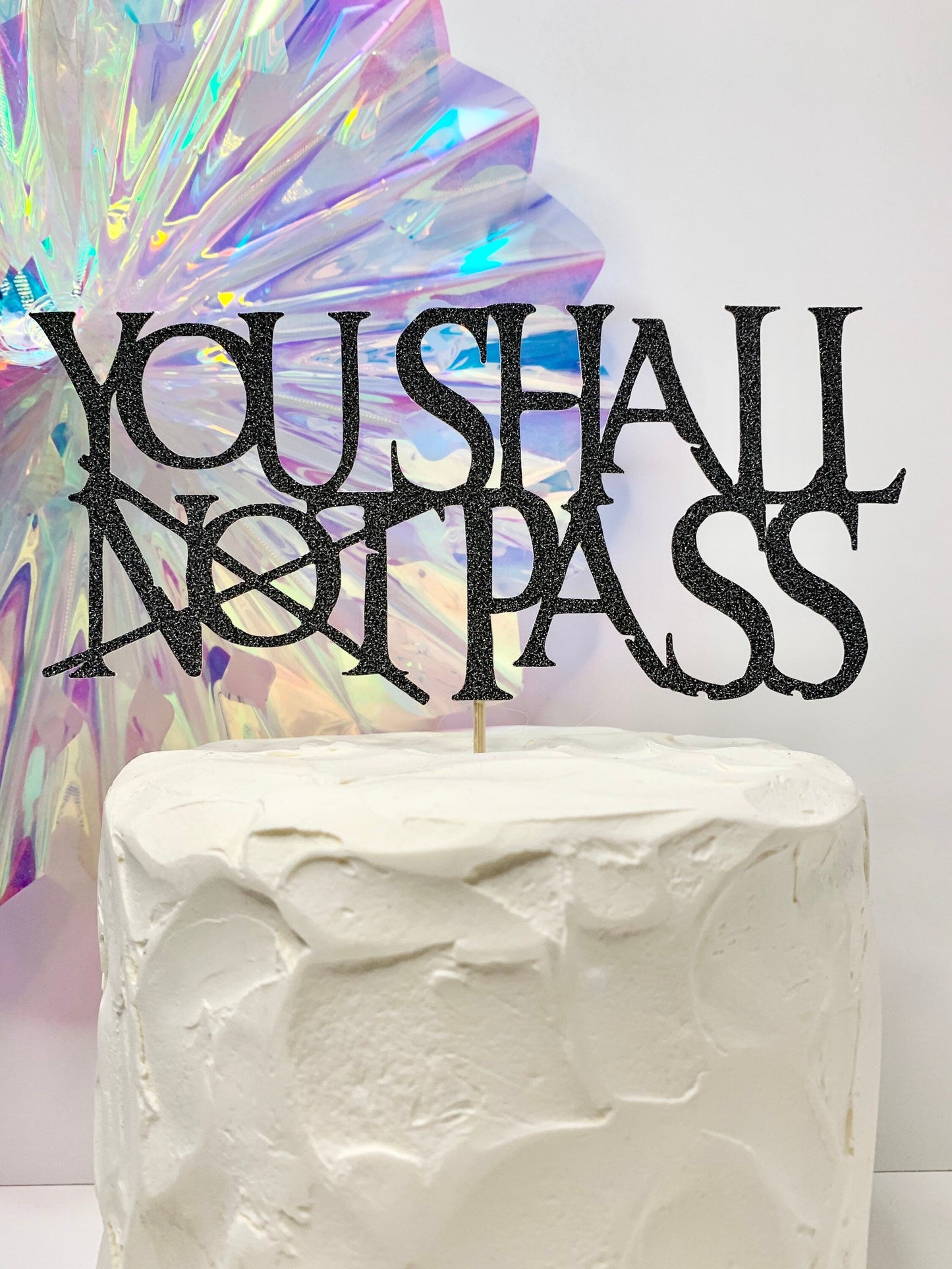 Resplendent Aurora | You Shall Pass Graduation Driving Test Cake Topper