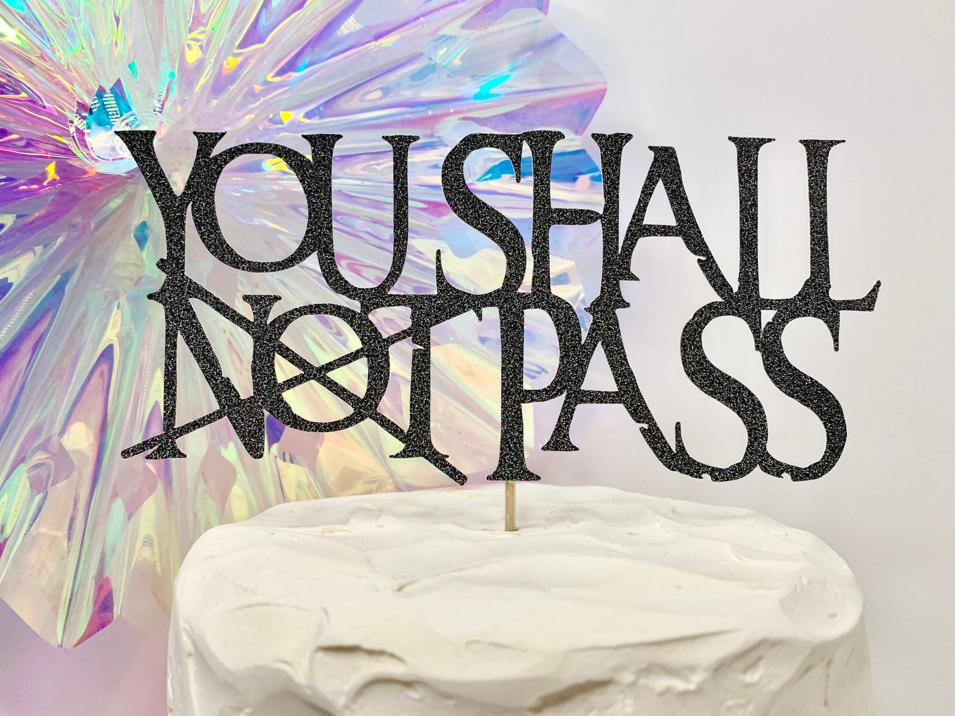 Resplendent Aurora | You Shall Pass Graduation Driving Test Cake Topper