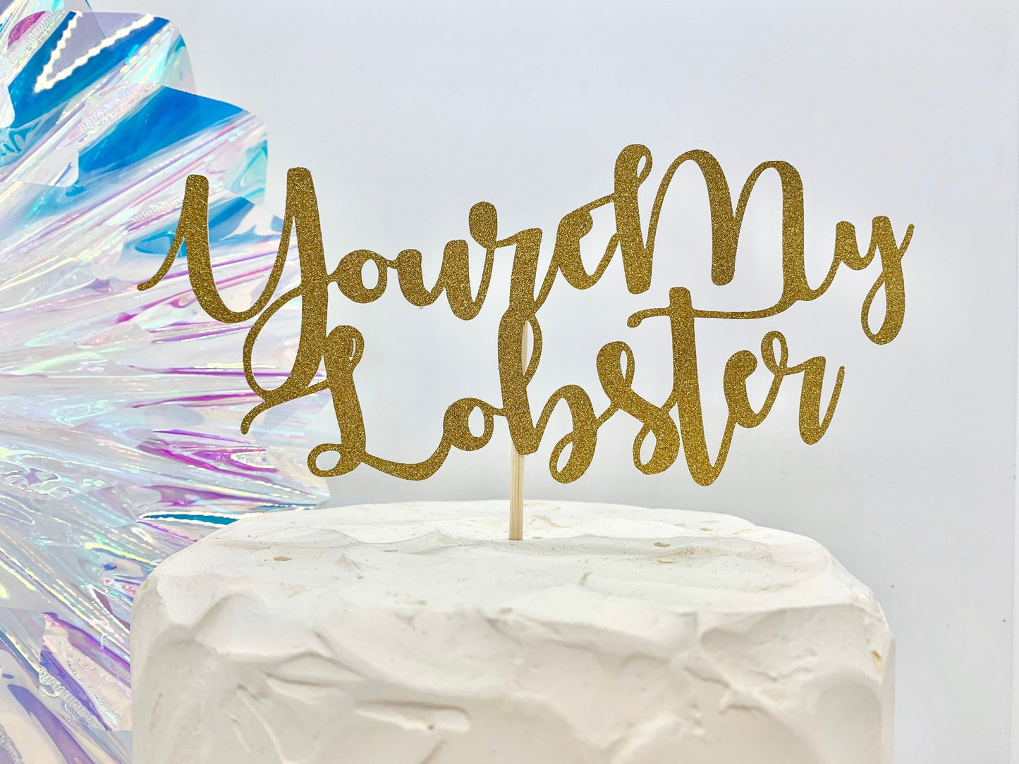 Resplendent Aurora | You’re My Lobster Wedding Cake Topper