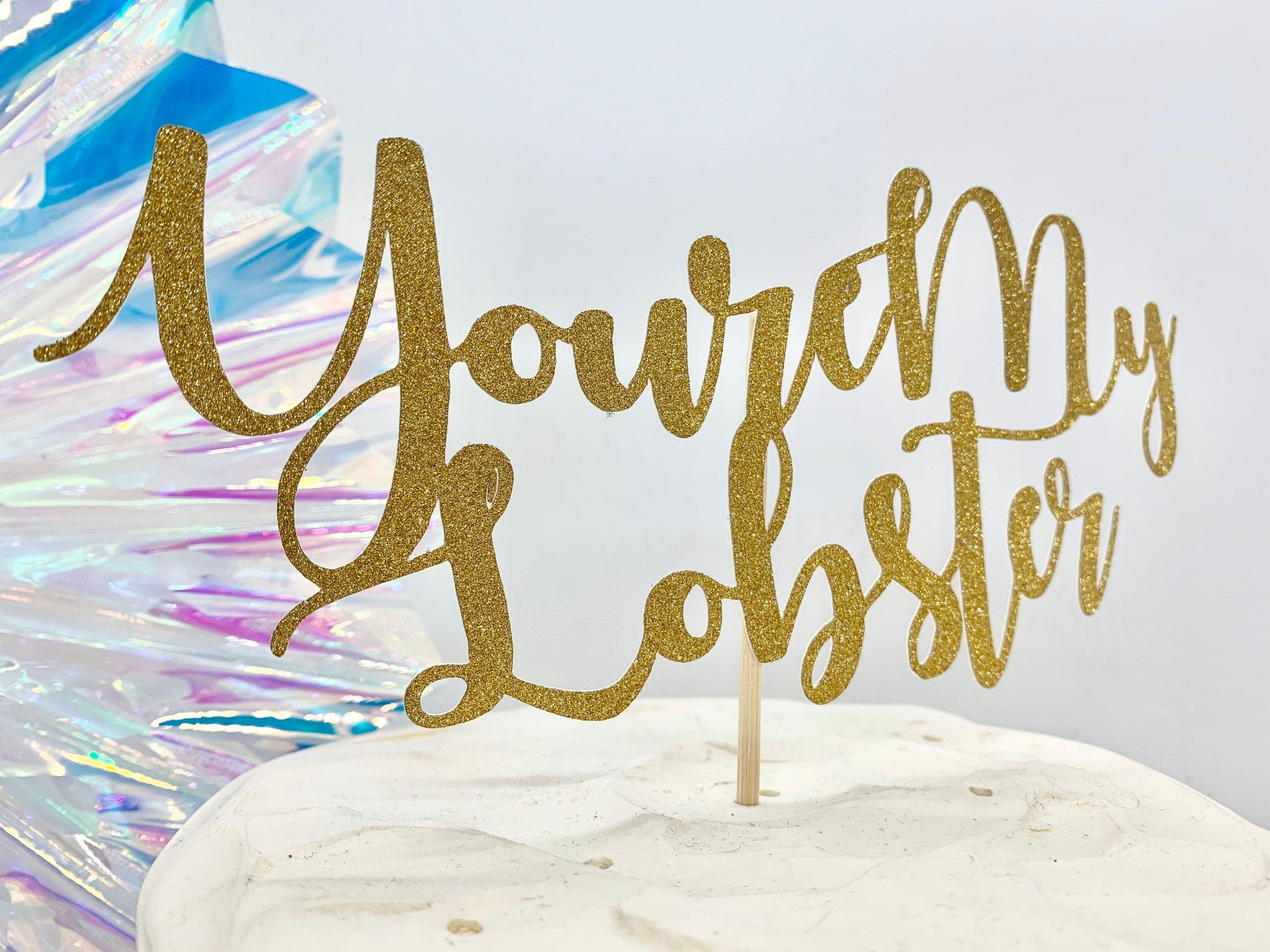 Resplendent Aurora | You’re My Lobster Wedding Cake Topper