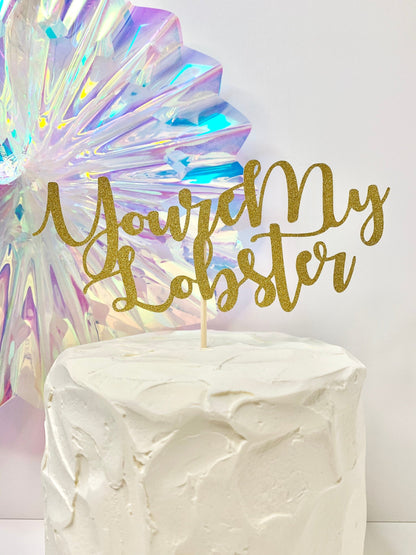 Resplendent Aurora | You’re My Lobster Wedding Cake Topper