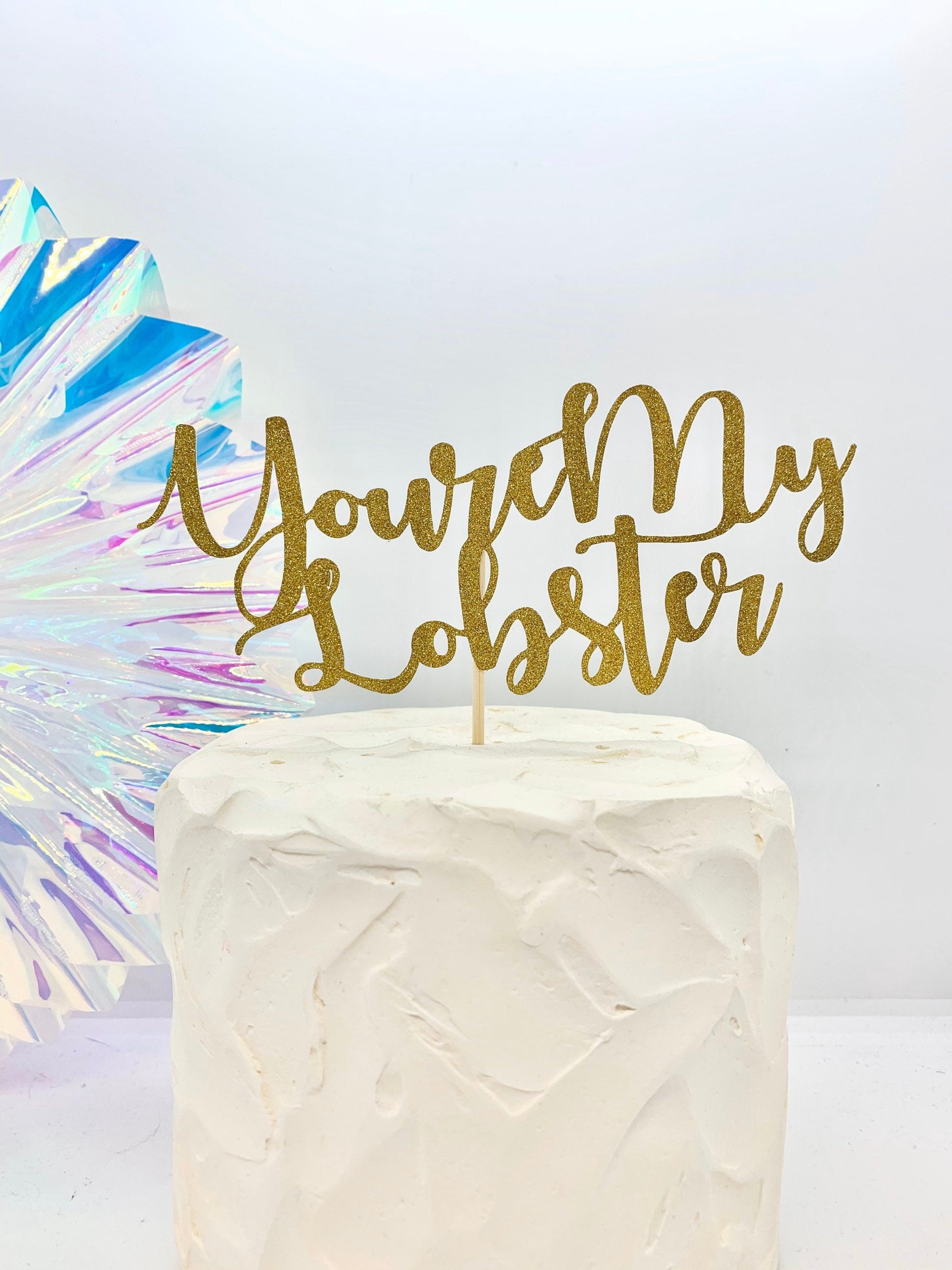 Resplendent Aurora | You’re My Lobster Wedding Cake Topper